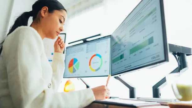 Payroll accounting in the UAE — a finance professional reviewing the monthly payroll register and gratuity provision against the trial balance