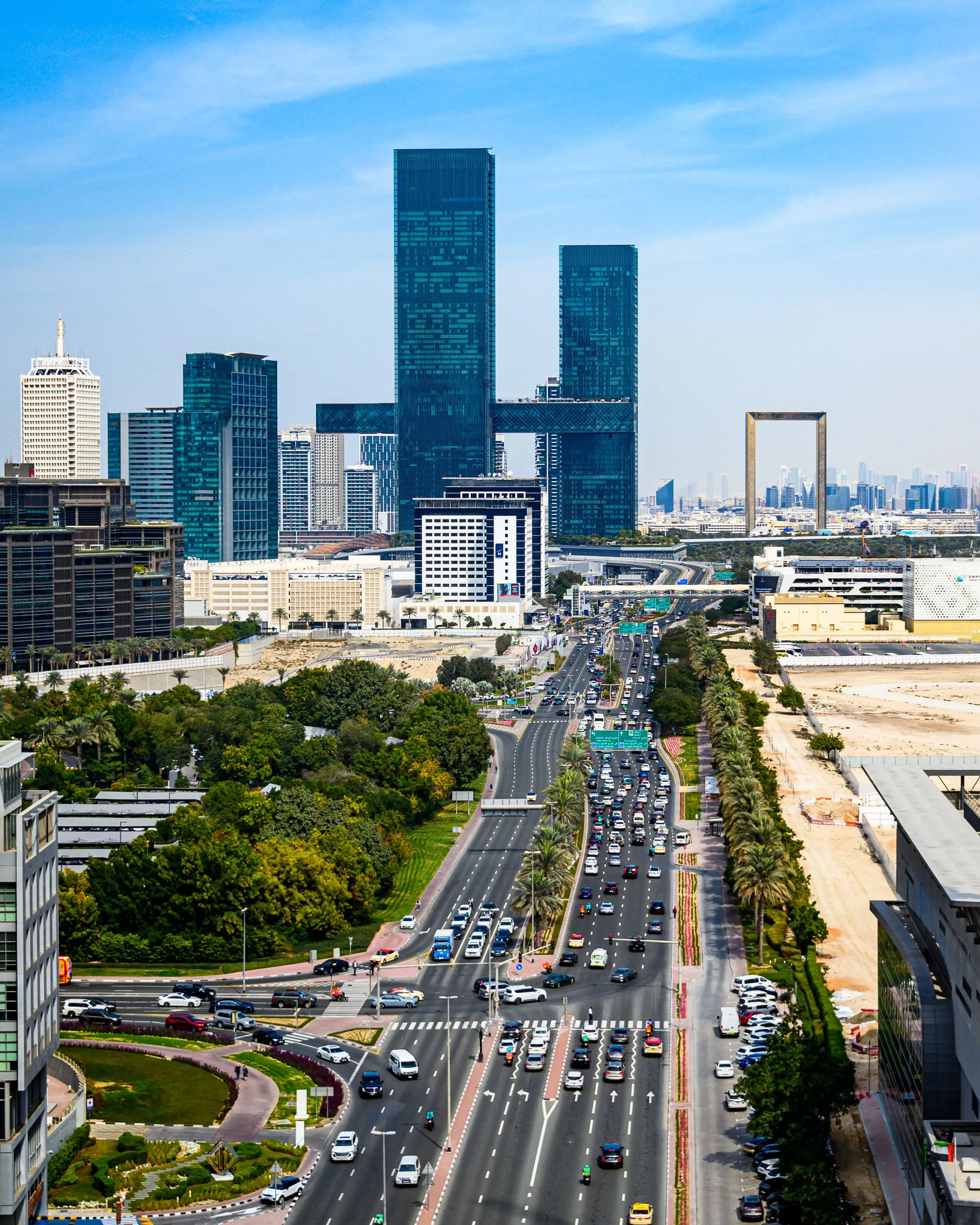 List of freezone companies in Dubai 2026 showing the city's main free zone business districts across JAFZA, DAFZA, DMCC, DIFC and the TECOM media cluster