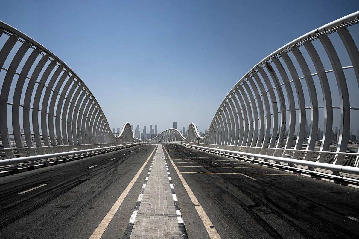Meydan Bridge, Dubai — Meydan Free Zone